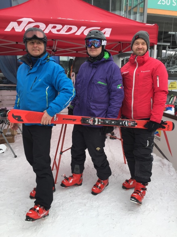 Polscy narciarze w butach Nordica Speedmachine z technologią Infrared
